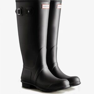 Hunter rain boots tall